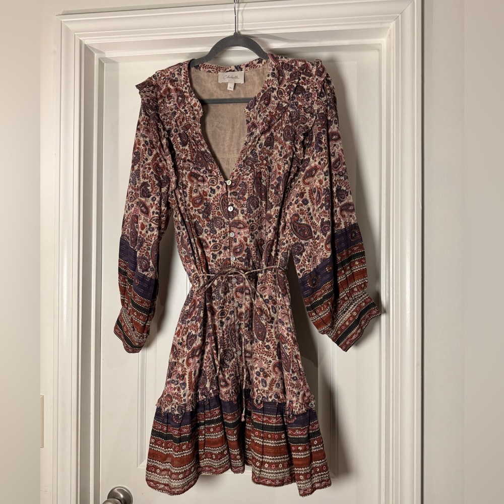 Cleobella Multicolor Long Sleeve Dress